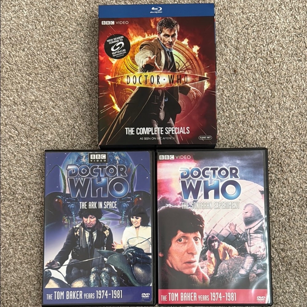 Doctor Who Blu-ray and DVD Set